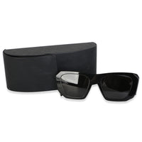 Prada Black Acetate Symbole Sunglasses SPR B18 id