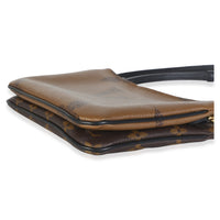 Louis Vuitton Giant Monogram Reverse Canvas Double Zip Pochette Handbag 6