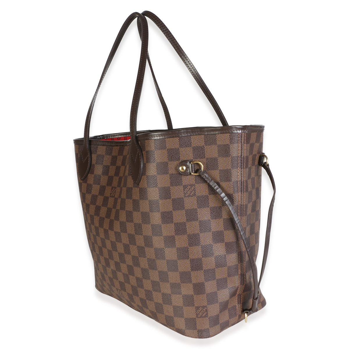 Louis Vuitton Damier Ebene Canvas Neverfull MM Handbag 2