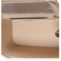 Chanel Beige Quilted Lambskin Small Top Handle Vanity Case With Chain Handbag 8