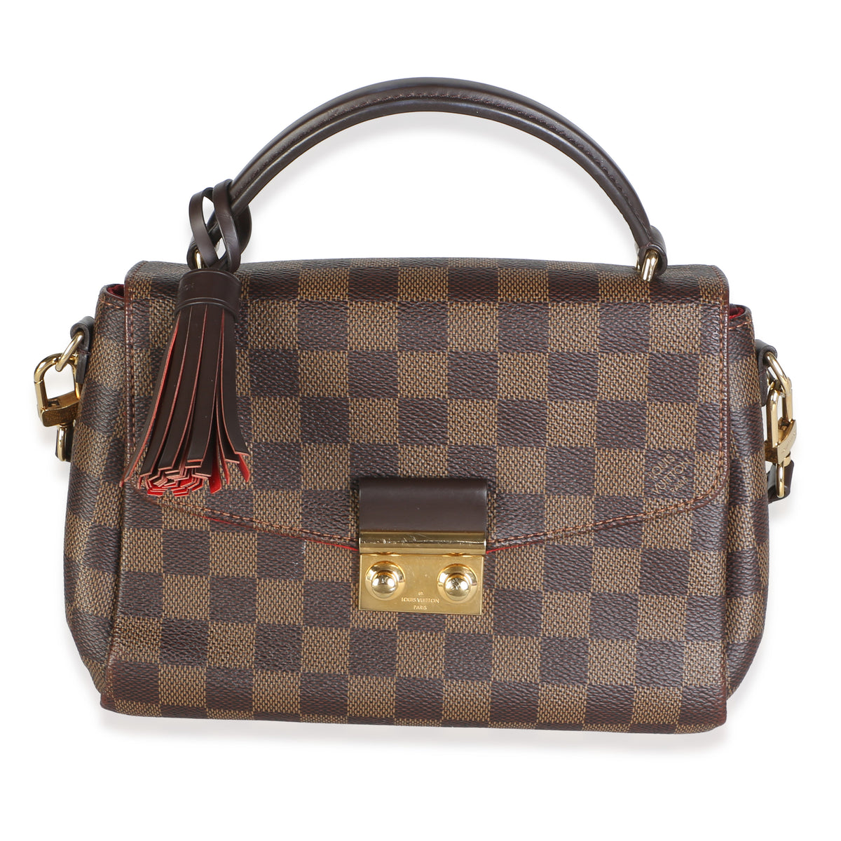 Louis Vuitton Damier Ebene Canvas Croisette Handbag id