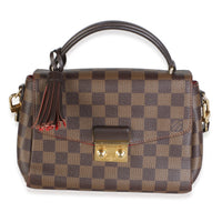 Louis Vuitton Damier Ebene Canvas Croisette Handbag id