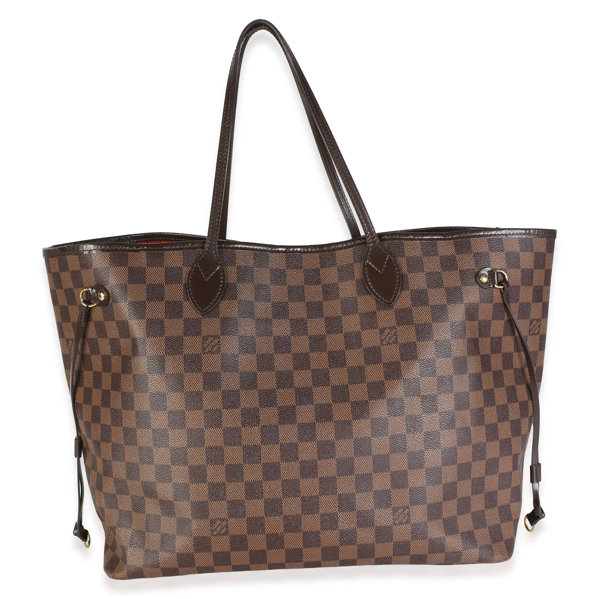 Louis Vuitton Damier Ebene Canvas Neverfull GM Handbag 4