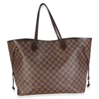 Louis Vuitton Damier Ebene Canvas Neverfull GM Handbag 4