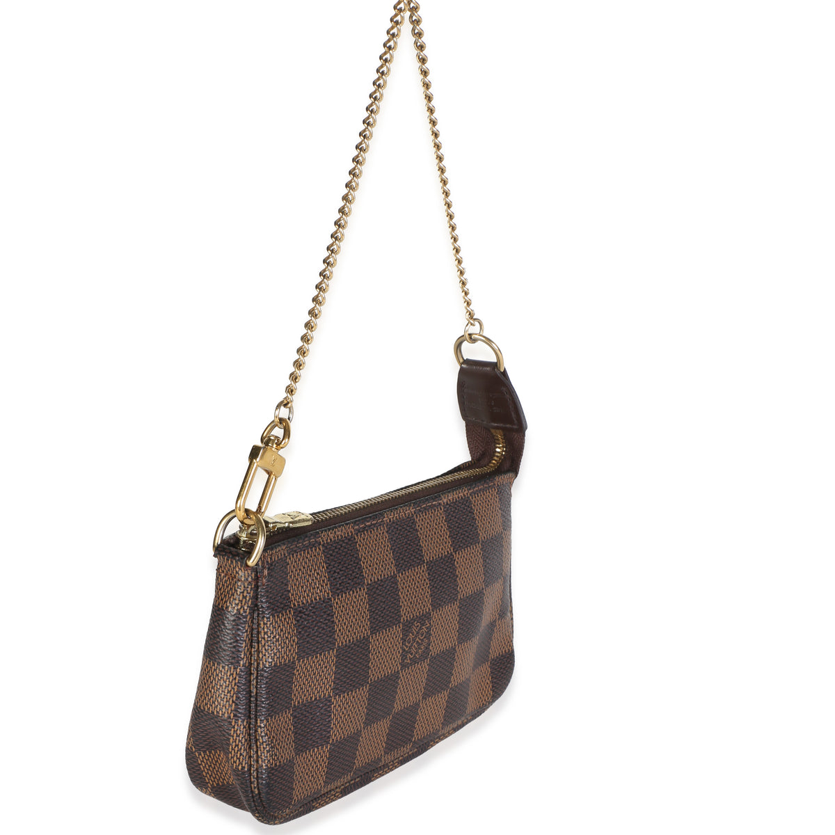 Louis Vuitton Damier Ebene Canvas Mini Pochette Accessoires Handbag 3