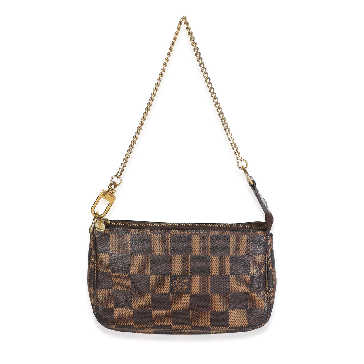 Louis Vuitton Damier Ebene Canvas Mini Pochette Accessoires Handbag id