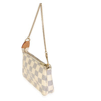 Louis Vuitton Damier Azur Canvas Mini Pochette Accessoires Handbag 2