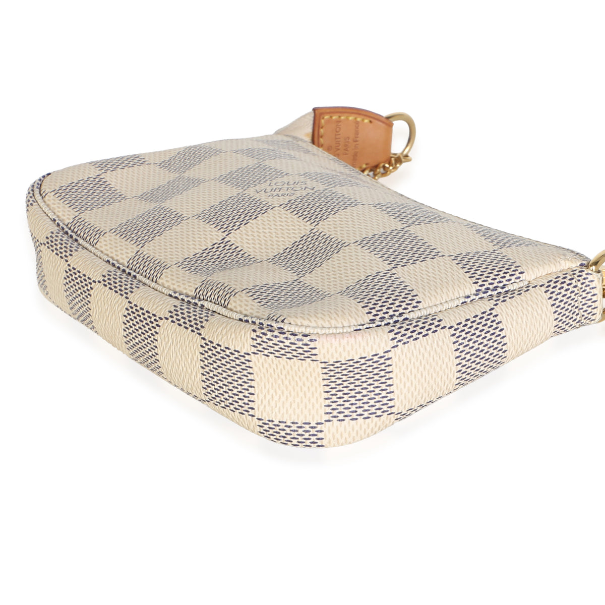 Louis Vuitton Damier Azur Canvas Mini Pochette Accessoires Handbag 6
