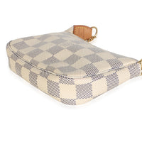 Louis Vuitton Damier Azur Canvas Mini Pochette Accessoires Handbag 6
