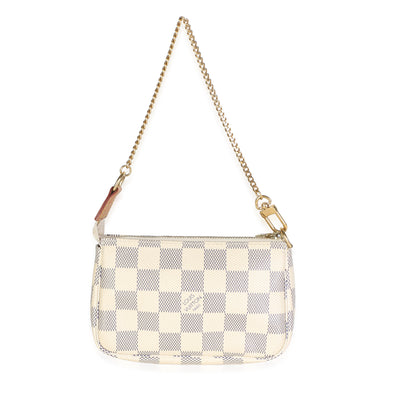 Louis Vuitton Damier Azur Canvas Mini Pochette Accessoires Handbag id