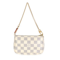 Louis Vuitton Damier Azur Canvas Mini Pochette Accessoires Handbag id