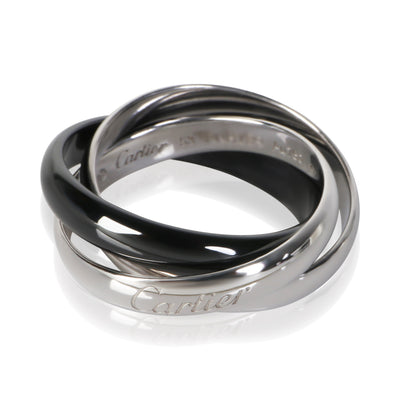 Cartier White Gold Trinity Ring fv
