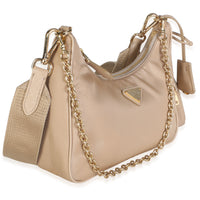 Prada Camel Re Nylon Re Edition 2005 Shoulder Bag Handbag 3