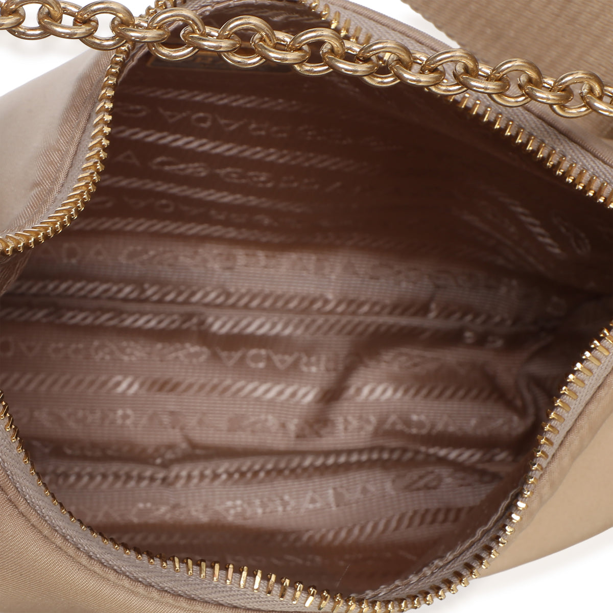 Prada Camel Re Nylon Re Edition 2005 Shoulder Bag Handbag 8