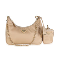 Prada Camel Re Nylon Re Edition 2005 Shoulder Bag Handbag id