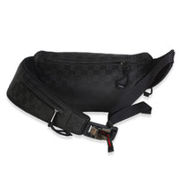 Gucci Black Nexus Nylon Large Belt Bag Handbag 5