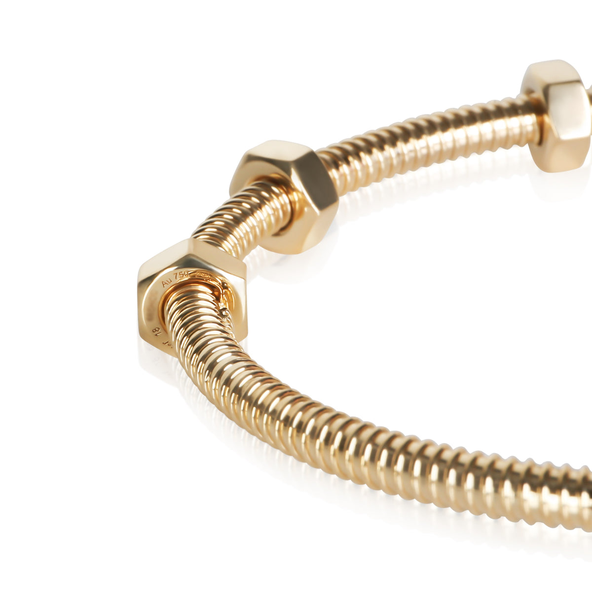 Cartier Yellow Gold Ecrou Bracelet 4