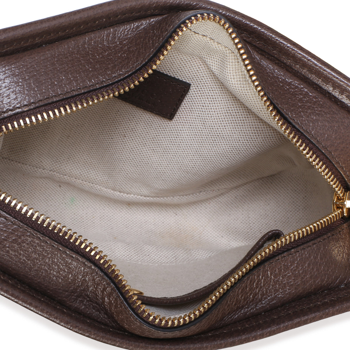 Gucci Camel Jumbo GG Canvas Textured Dollar Calfskin Web Mini Messenger Bag Handbag 9