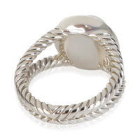 David Yurman Sterling Silver Pearl and Diamond Cerise Ring 3