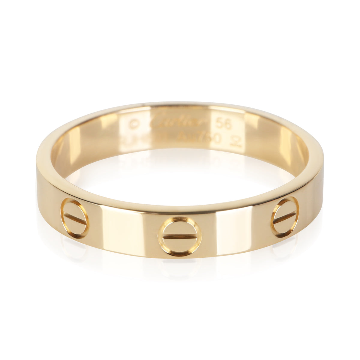 Cartier Yellow Gold Small Model Love Ring fv