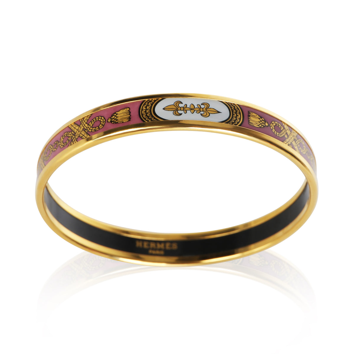 Hermès Narrow Enamel Bracelet 4