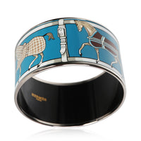 Hermès Tenues et Couvertures Extra Wide Enamel Bracelet 4