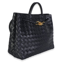 Bottega Veneta Shadow Intrecciato Nappa Medium Andiamo Handbag 3