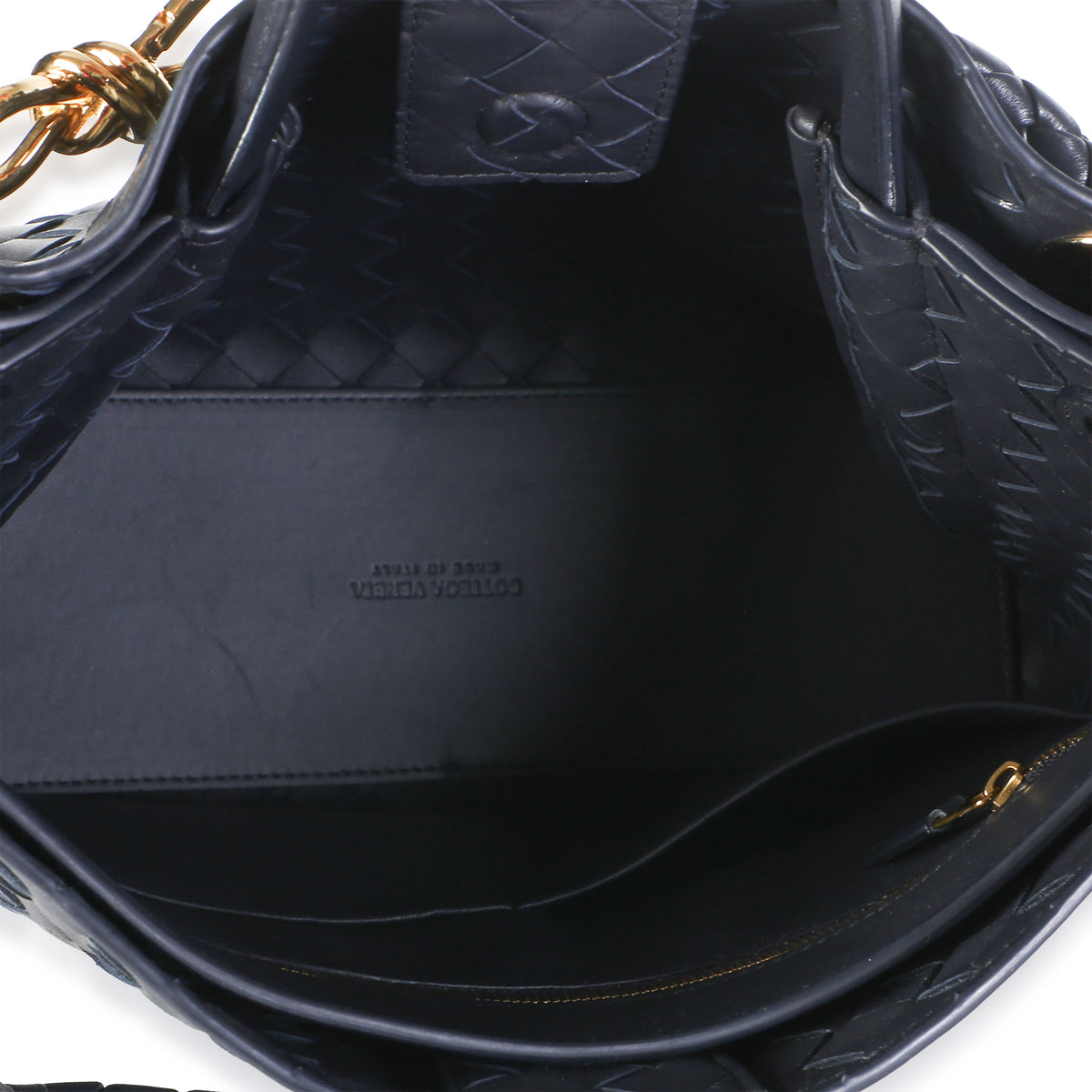 Bottega Veneta Shadow Intrecciato Nappa Medium Andiamo Handbag 8