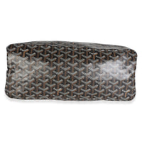 Goyard Black Tan ine Canvas Boheme Hobo Handbag 5