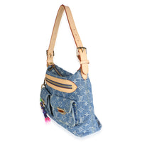 Louis Vuitton Blue Monogram Denim Baggy PM NM Handbag 2