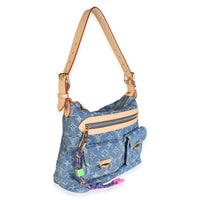 Louis Vuitton Blue Monogram Denim Baggy PM NM Handbag 3