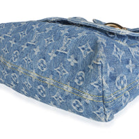 Louis Vuitton Blue Monogram Denim Baggy PM NM Handbag 6