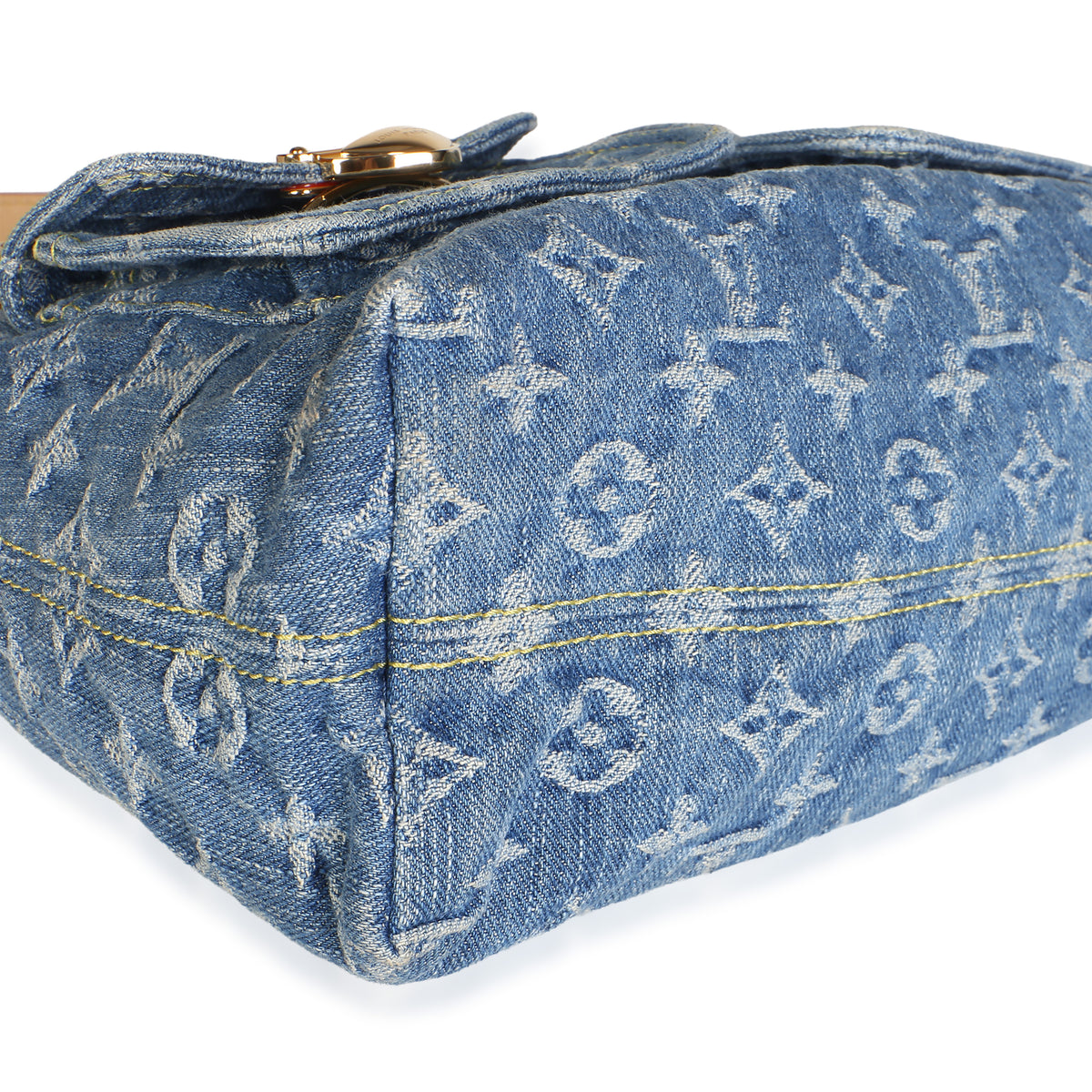 Louis Vuitton Blue Monogram Denim Baggy PM NM Handbag 7