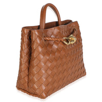 Bottega Veneta Tannin Intrecciato Nappa Small Andiamo Handbag 3