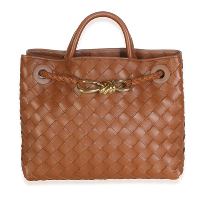 Bottega Veneta Tannin Intrecciato Nappa Small Andiamo Handbag id