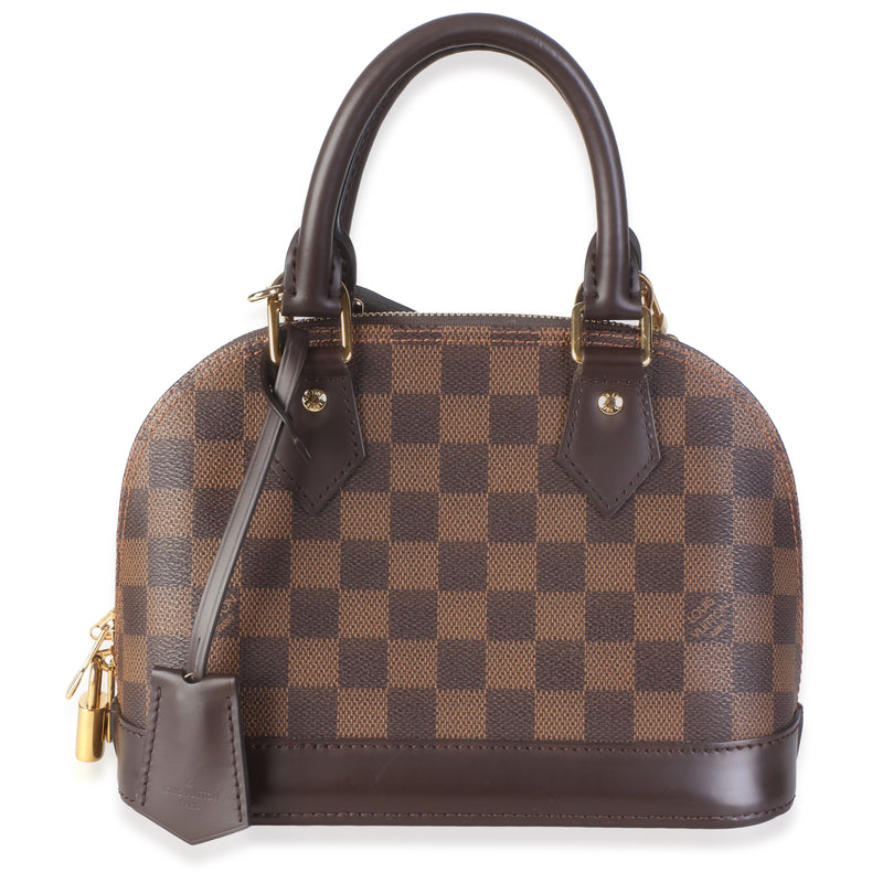 Louis Vuitton Damier Ebene Canvas Alma BB Handbag id