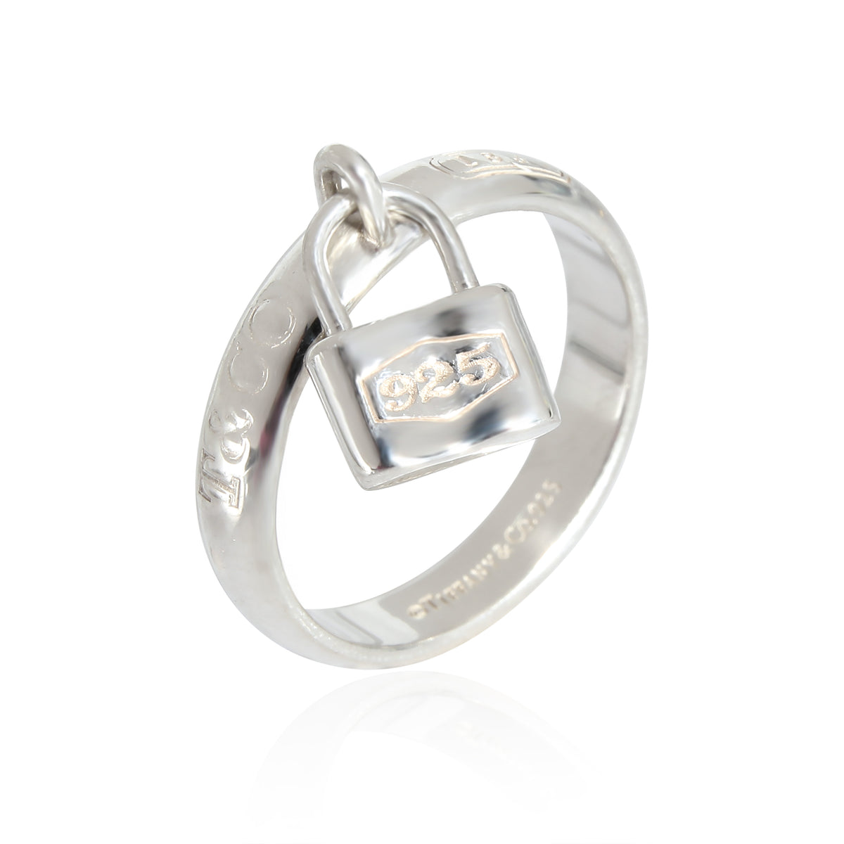 Tiffany & Co. Sterling Silver 1837 Ring