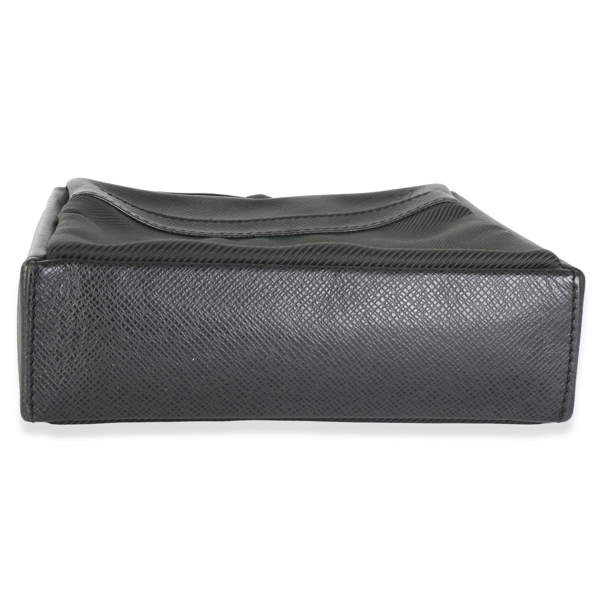 Louis Vuitton Epicea Black Taiga Canvas Sayan Messenger Bag Handbag 5