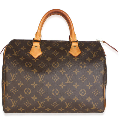 Louis Vuitton Monogram Canvas Speedy 30 Handbag id