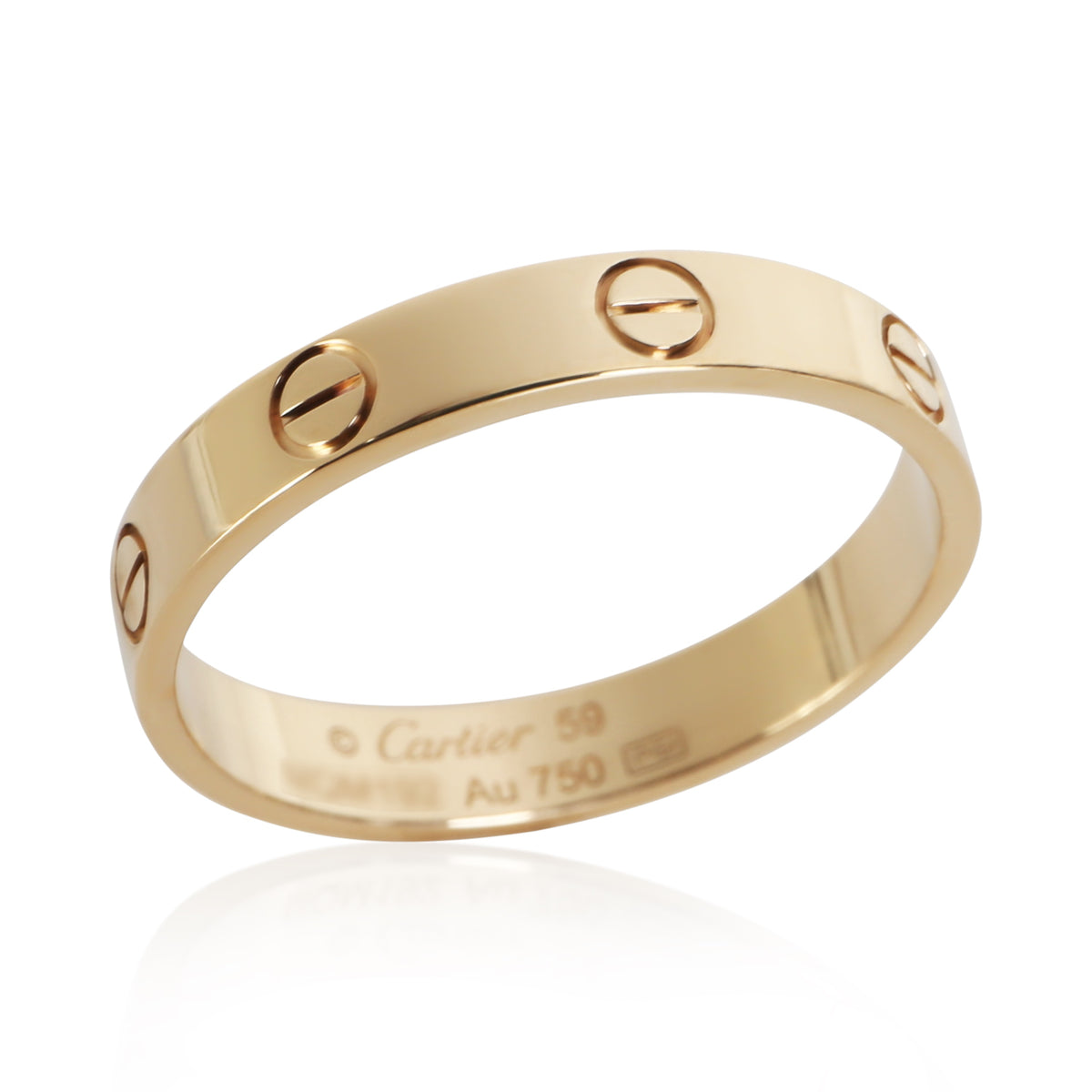 Cartier Yellow Gold Small Model Love Ring 4