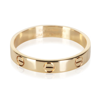Cartier Yellow Gold Small Model Love Ring fv