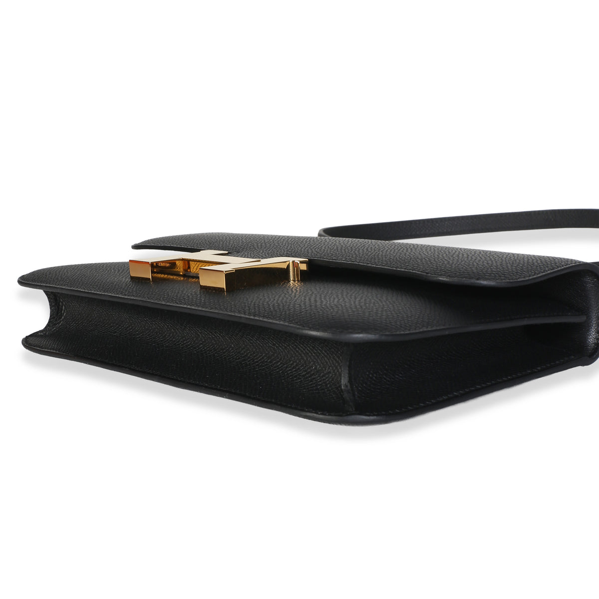Hermès Black Epsom Constance 1 Elan GHW Handbag 6