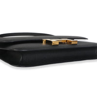 Hermès Black Epsom Constance 1 Elan GHW Handbag 7