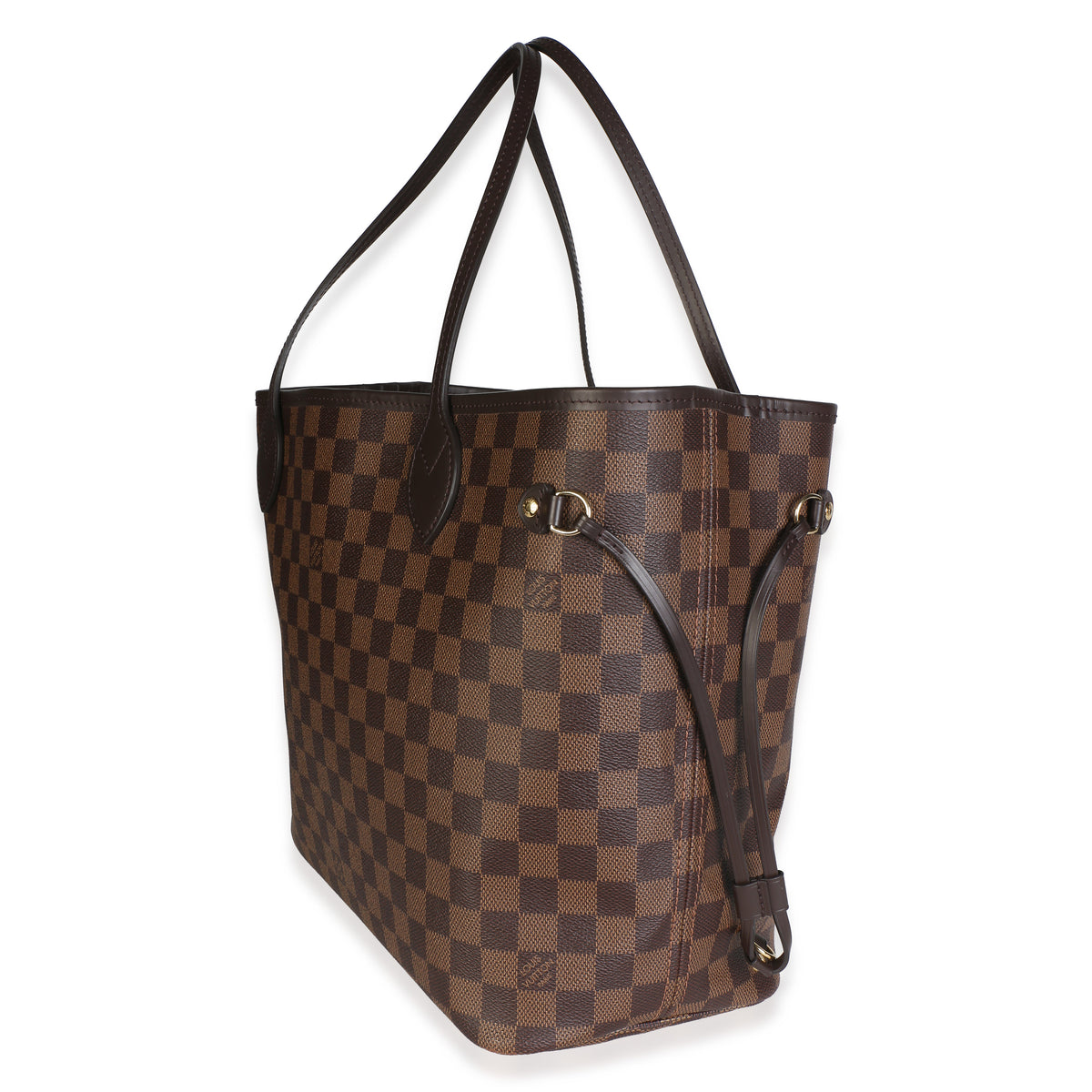 Louis Vuitton Damier Ebene Canvas Neverfull MM Handbag 3