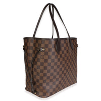 Louis Vuitton Damier Ebene Canvas Neverfull MM Handbag 4