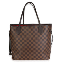 Louis Vuitton Damier Ebene Canvas Neverfull MM Handbag 5