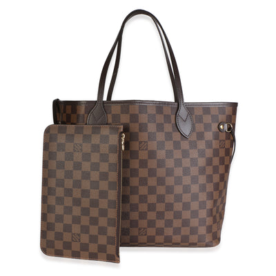 Louis Vuitton Damier Ebene Canvas Neverfull MM Handbag id