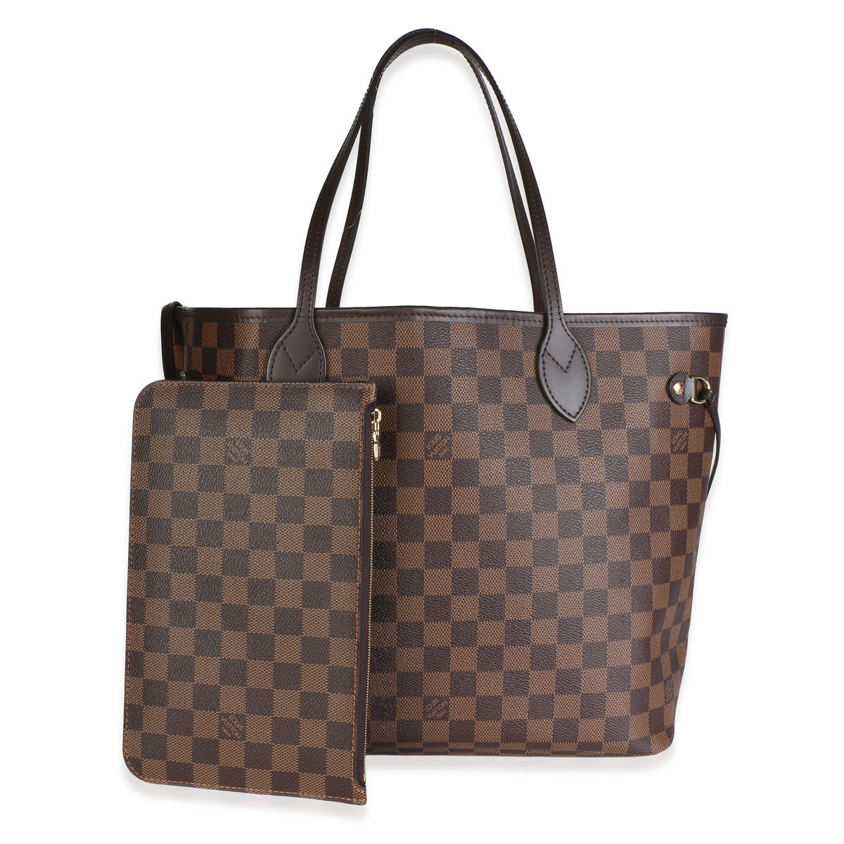 Louis Vuitton Damier Ebene Canvas Neverfull MM Handbag id