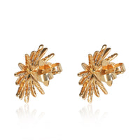 David Yurman Yellow Gold Diamond Starburst Earrings 3