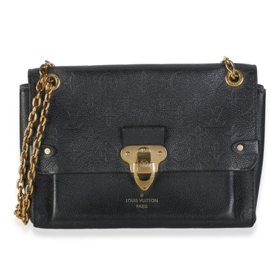 Louis Vuitton Black Monogram Empreinte Vavin PM Handbag fv